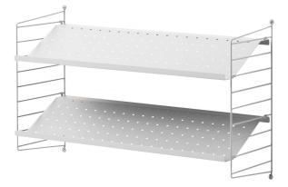 String Skohylla Paket 80 cm Vit - String - Bonus M&ouml;bler
