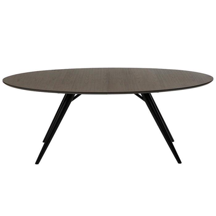 Bild 2, Eclipse 200-300X110 cm Grey stained / Black - Dan-Form - Bonus Möbler