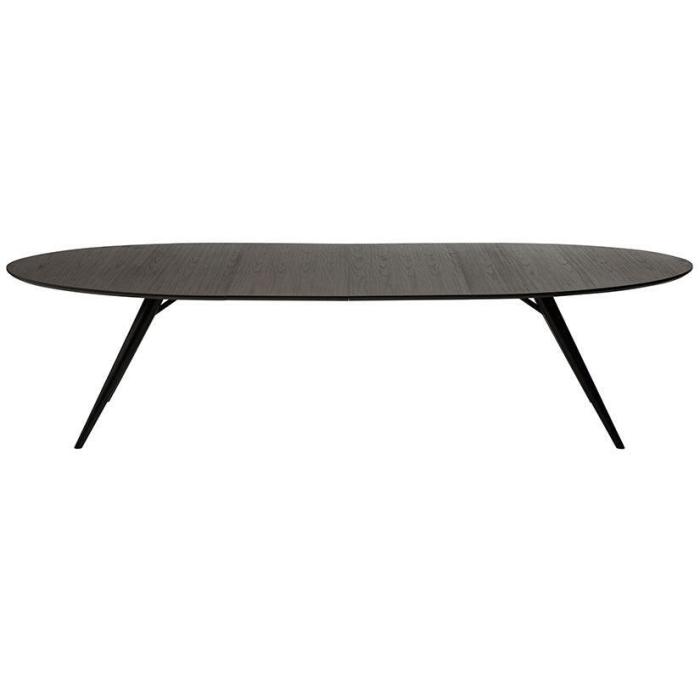 Bild 3, Eclipse 200-300X110 cm Grey stained / Black - Dan-Form - Bonus Möbler
