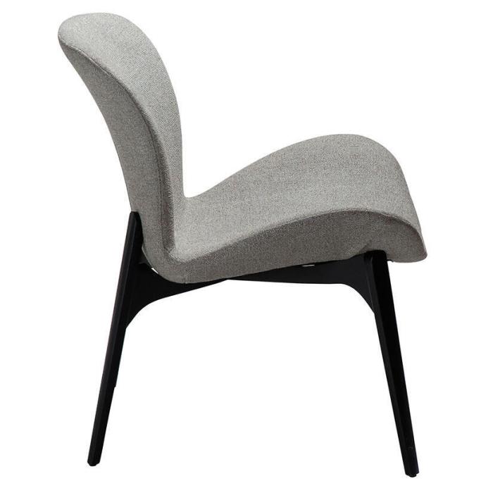 Bild 3, Paragon Bouclétyg Pebble Earth / Svartbetsad askfanér - Dan-Form - Bonus Möbler