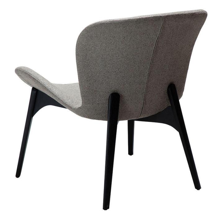 Bild 5, Paragon Bouclétyg Pebble Earth / Svartbetsad askfanér - Dan-Form - Bonus Möbler