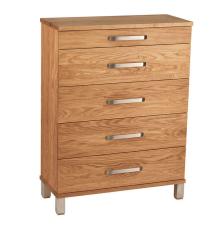Nadja 70 cm 5 l&aring;dor St&aring;lben Lackad Ek - Oscarssons M&ouml;bel - Bonus M&ouml;bler