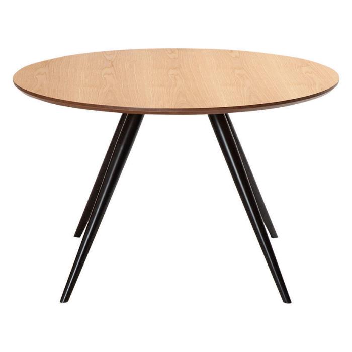 Bild 2, Eclipse Ø120 cm Oak veneer / Black - Dan-Form - Bonus Möbler