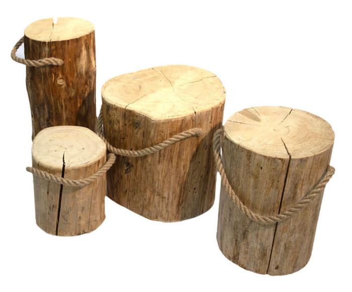 Bild 2, EcoFurn® Pölkky Stubbe Ø36-45, H45 cm - Hillerstorp - Bonus Möbler
