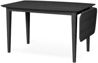 Ella 125-165X85 cm Svartbetsad ek - Torkelson - Bonus M&ouml;bler