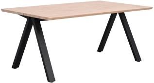 Carradale 170X100 cm V-ben Vitpigmenterad ek - Rowico Home - Bonus M&ouml;bler