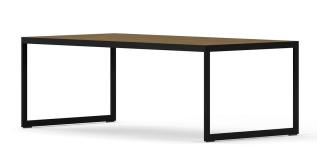 Square 2000 122X62 cm Svart Burned Walnut - Englesson - Bonus M&ouml;bler