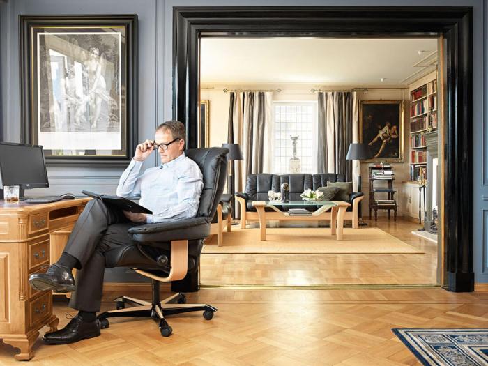Bild 3, Stressless® Mayfair Office - Stressless by Ekornes - Bonus Möbler