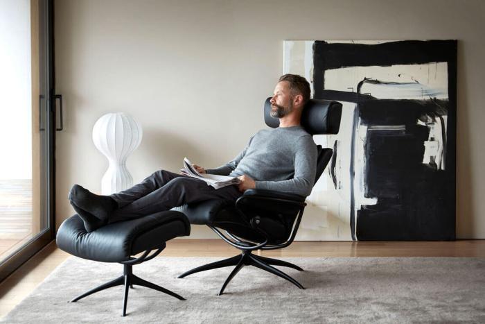 Bild 3, Stressless® Tokyo StarBase Hög Justerbart Nackstöd - Stressless by Ekornes - Bonus Möbler