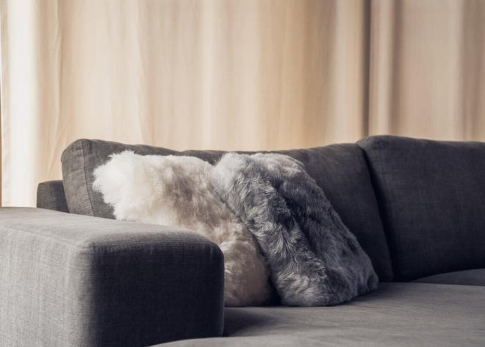 Bild 3, Icelandic Sheepskin Shorn Black - Cuero Design - Bonus Möbler
