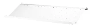 String Skohylla i Metall 78X30 cm Vit - String - Bonus M&ouml;bler