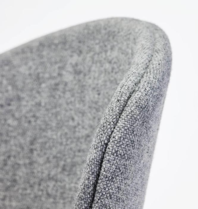 Bild 2, Miss Holly Helklädd Ek Naturell olja Tyg Kvadrat Hallingdal Grey - Stolab - Bonus Möbler