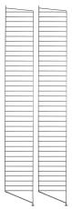 String Golvgavlar 200X30 cm 2-pack Svart - String - Bonus M&ouml;bler