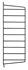 String V&auml;ggavel 50X20 cm 1-pack Svart - String - Bonus M&ouml;bler
