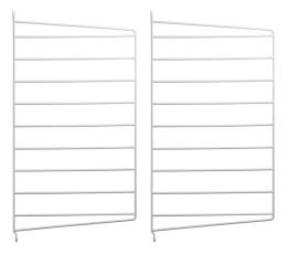 String V&auml;ggavlar 50X30 cm 2-pack Vit - String - Bonus M&ouml;bler