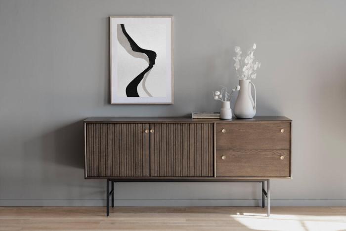 Bild 11, Clearbrook 160 cm Brun / Svart - Rowico Home - Bonus Möbler