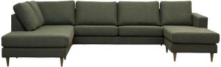 Twist Avslutsdivan + 2,5-sits + divan med &ouml;ra + arm - Burh&eacute;ns - Bonus M&ouml;bler