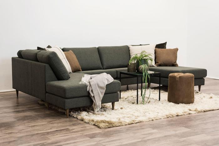 Bild 5, Twist Avslutsdivan + 2,5-sits + divan med öra + arm - Burhéns - Bonus Möbler