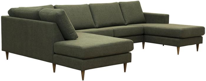 Bild 3, Twist Avslutsdivan + 2,5-sits + divan med öra + arm - Burhéns - Bonus Möbler