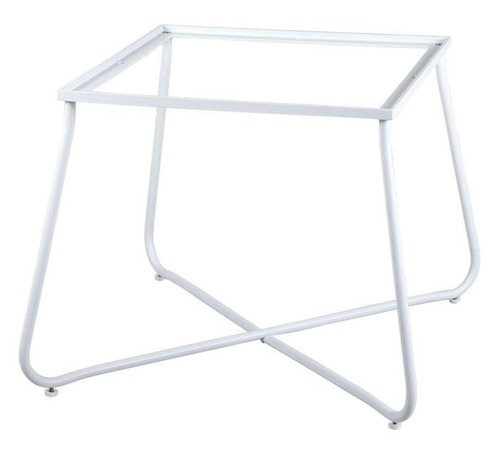 Bild 2, Taverny Ø85 cm Vit / Aluminium svart - Brafab - Bonus Möbler