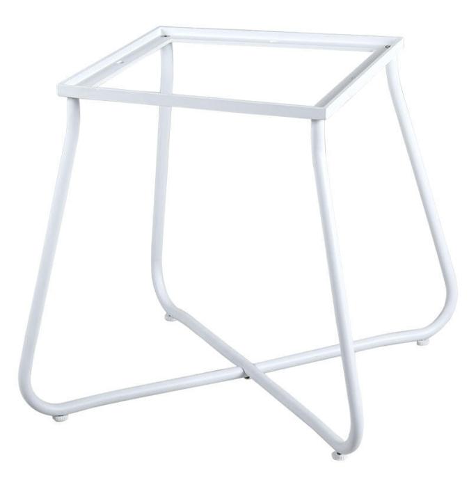 Bild 2, Taverny Ø65 cm Vit / Aluminium svart - Brafab - Bonus Möbler