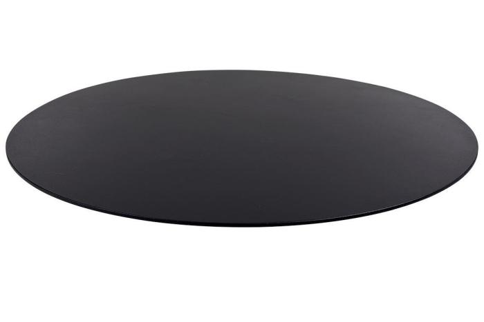 Bild 3, Taverny Ø85 cm Vit / Aluminium svart - Brafab - Bonus Möbler