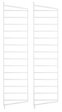 String V&auml;ggavlar 75X20 cm 2-pack Vit - String - Bonus M&ouml;bler