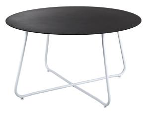 Taverny &Oslash;85 cm Vit / Aluminium svart - Brafab - Bonus M&ouml;bler