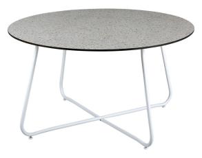 Taverny &Oslash;85 cm Vit / Laminat beige terrazzo - Brafab - Bonus M&ouml;bler