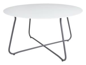 Taverny &Oslash;85 cm Antracit / Aluminium vit - Brafab - Bonus M&ouml;bler