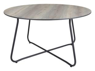 Taverny &Oslash;85 cm Svart / Laminat natur tr&auml; - Brafab - Bonus M&ouml;bler