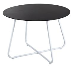 Taverny &Oslash;65 cm Vit / Aluminium svart - Brafab - Bonus M&ouml;bler