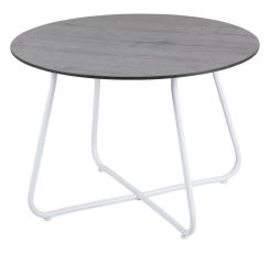 Taverny &Oslash;65 cm Vit / Laminat gr&aring; tr&auml; - Brafab - Bonus M&ouml;bler