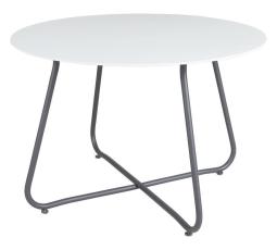 Taverny &Oslash;65 cm Antracit / Aluminium vit - Brafab - Bonus M&ouml;bler