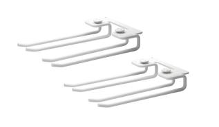 String Glash&auml;ngare med Spjut 2-pack 20 cm Vit - String - Bonus M&ouml;bler