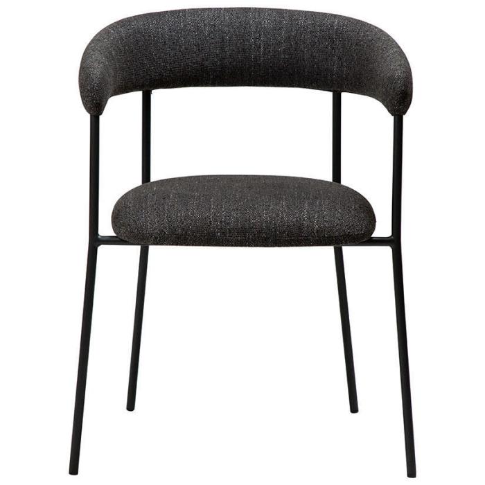 Bild 2, Plenti Bouclétyg Raven Black / Black - Dan-Form - Bonus Möbler