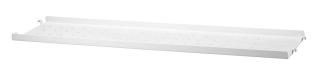 String Metallhyllplan L&aring;g Kant 78X20 cm Vit - String - Bonus M&ouml;bler