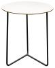 Vit Laminat / Svart Stativ