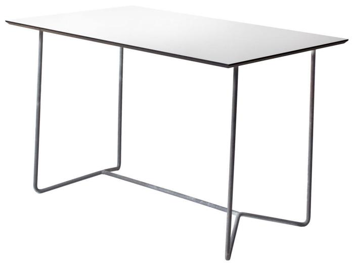 Bild 2, High Tech Bord 110X70 cm och Stolar Varmförzinkat - Grythyttan Stålmöbler - Bonus Möbler