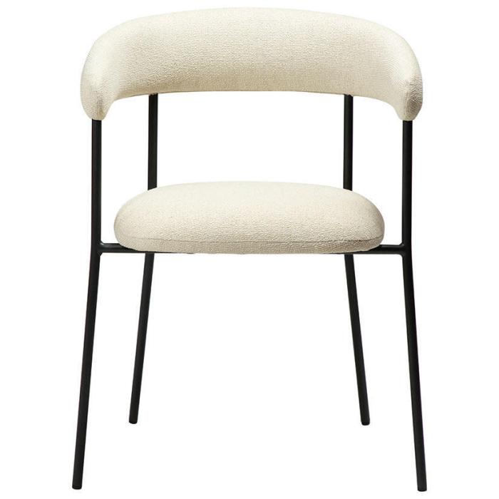 Bild 2, Plenti Bouclétyg Bone White / Black - Dan-Form - Bonus Möbler