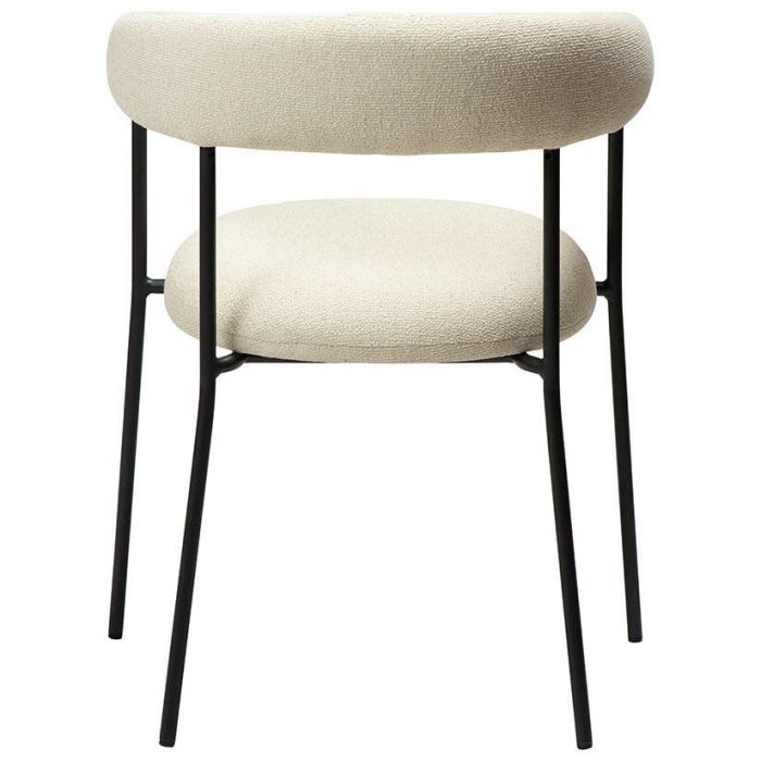 Bild 4, Plenti Bouclétyg Bone White / Black - Dan-Form - Bonus Möbler
