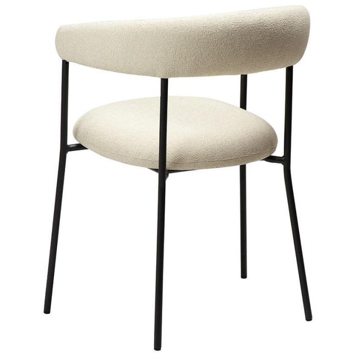 Bild 5, Plenti Bouclétyg Bone White / Black - Dan-Form - Bonus Möbler