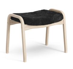 Lamino Vitpigmenterad Ek F&aring;rskinn Black - Swedese - Bonus M&ouml;bler