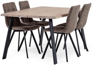 Fleet Utst&auml;llda ben och Ruth 160X95 cm och fyra stolar - Torkelson - Bonus M&ouml;bler