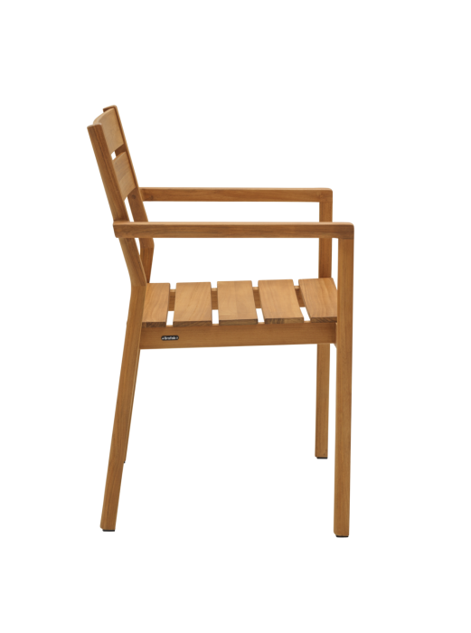 Bild 3, Delia Teak Karmstol Natur - Brafab - Bonus Möbler