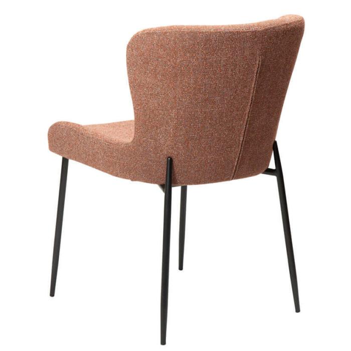 Bild 5, Glam Bouclétyg Pebble Red / Black - Dan-Form - Bonus Möbler