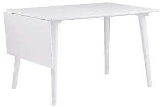 Lotta 120-165X80 cm Vit - Rowico Home - Bonus M&ouml;bler
