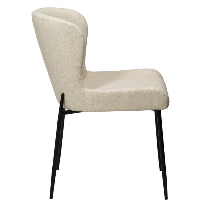 Bild 3, Glam Bouclétyg Simply Beige / Black - Dan-Form - Bonus Möbler
