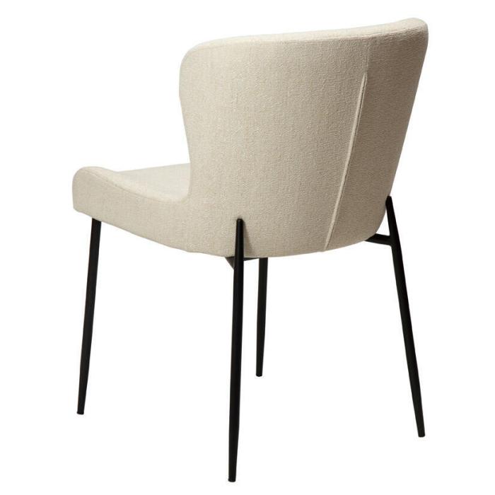 Bild 5, Glam Bouclétyg Simply Beige / Black - Dan-Form - Bonus Möbler