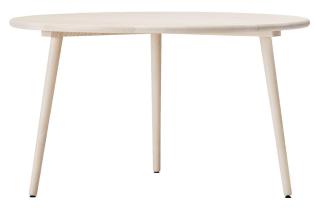 Miss Tailor Runt &Oslash;130 cm Bj&ouml;rk, Ljus mattlack - Stolab - Bonus M&ouml;bler